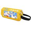 Anime Pencil Case Large Capacity Double Zipper Canvas Organizer Students