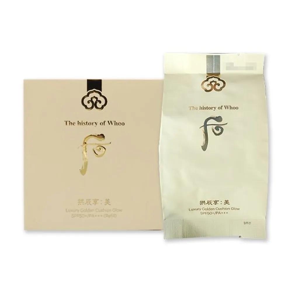 

THE WHOO Gongjinhyangmi Luxury Golden Cushion No. 21, No. 23 Refill 13g No. 21