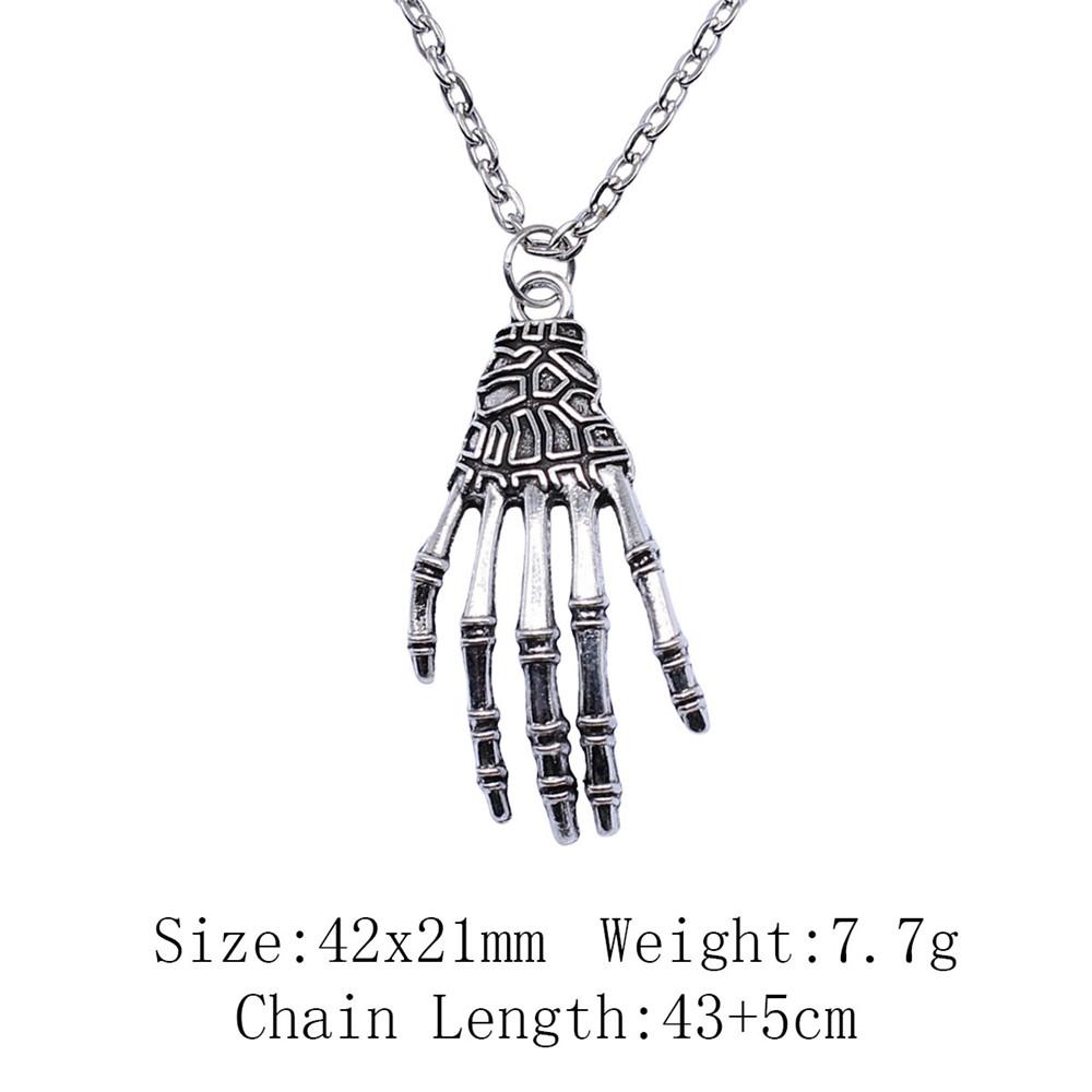 Birthday Gifts Boho Necklace Cross Skull Necklace On The Neck 43cm Chain Women's Bag Long Necklace