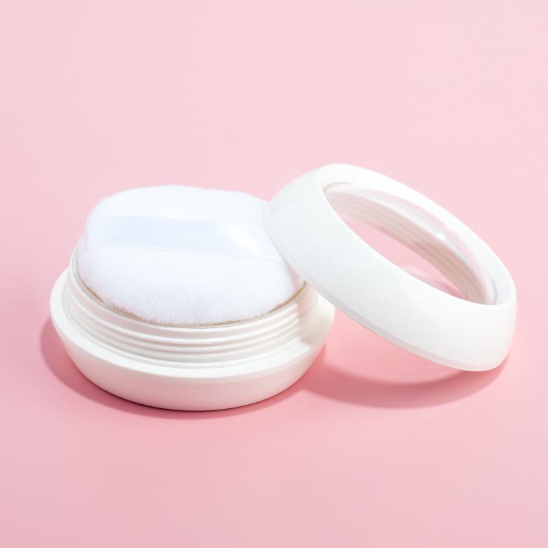 

Портативная многоразовая пудреница с сеткой для фиксации макияжа, румян и талька