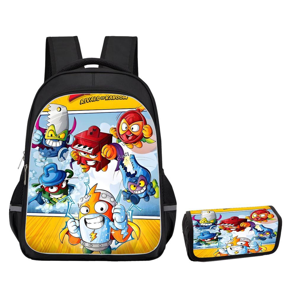Superzings Trendy Comfortable School Bag Children'S Movie Peripheral Ultra Lightweight Storage Pencil Case