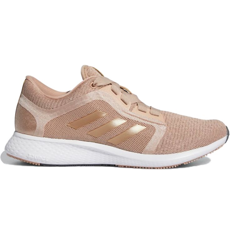 Adidas Edge Lux 4 Comfortable Versatile Mesh Fabric Non-Slip Wear-Resistant Breathable Low-Top Casual Running Shoes Women Sneakers Pink FX9955