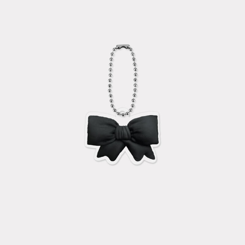 Big Wish Ribbon Acrylic Keyring