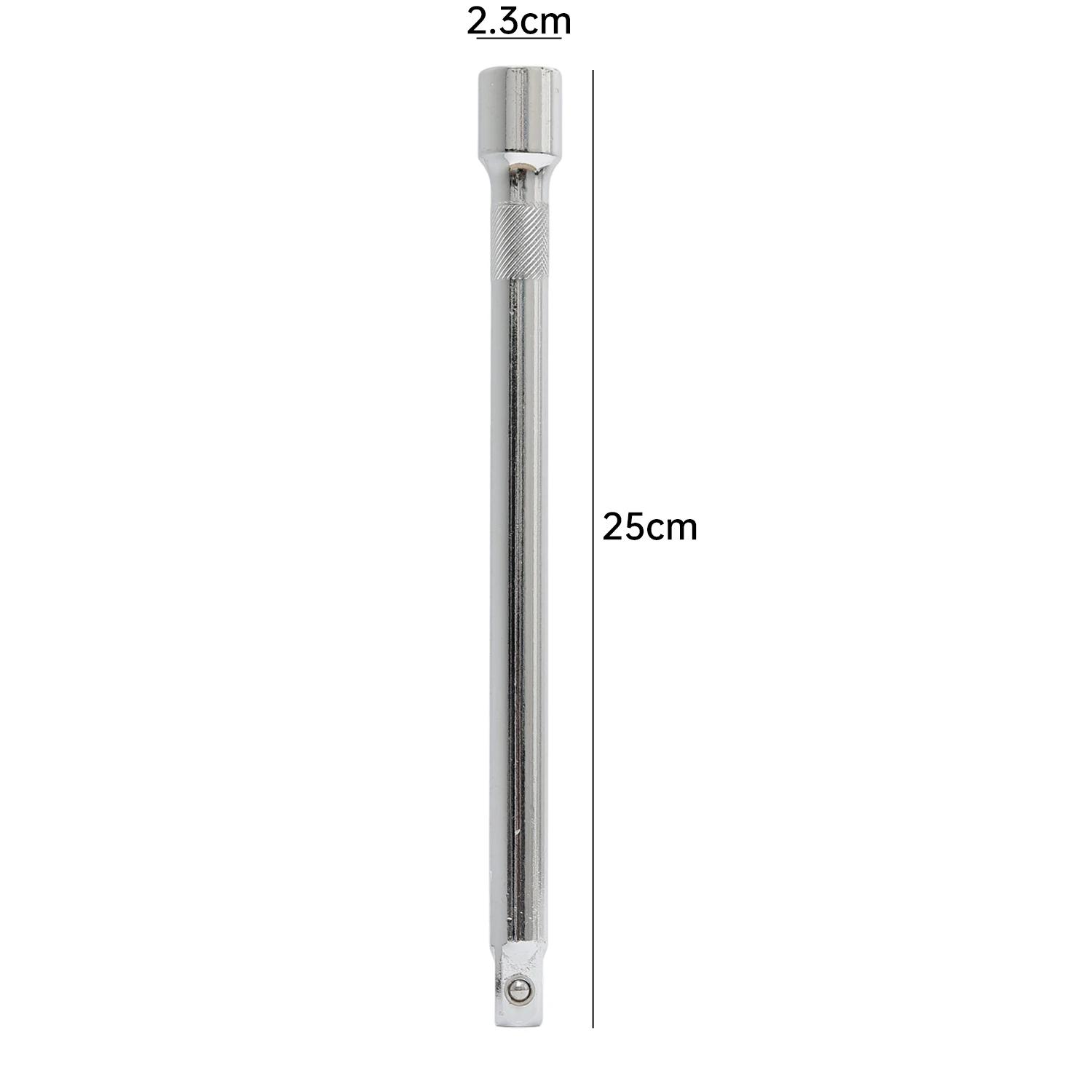 

1/2 Socket Ratchet Wrench Extension Bar 250mm Long Bar Steering Sleeve Connecting Rod Accessories Extension Rod