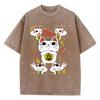 Baumwolle Gewaschen Dandadan Okarun T-Shirt Herren Japanischer Anime T-Shirt Cartoon Hohe Qualität T-Shirt Ästhetisch Mode T-Shirt Männlich