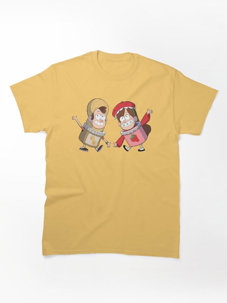 Gravity Falls Mable a Dipper Pines Summerween kostýmy Klasické tričko