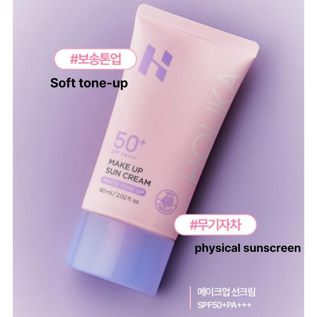 [HOLIKA HOLIKA] Make Up Sun Cream 60ml /Moisture Make Up Sun Cream 60ml