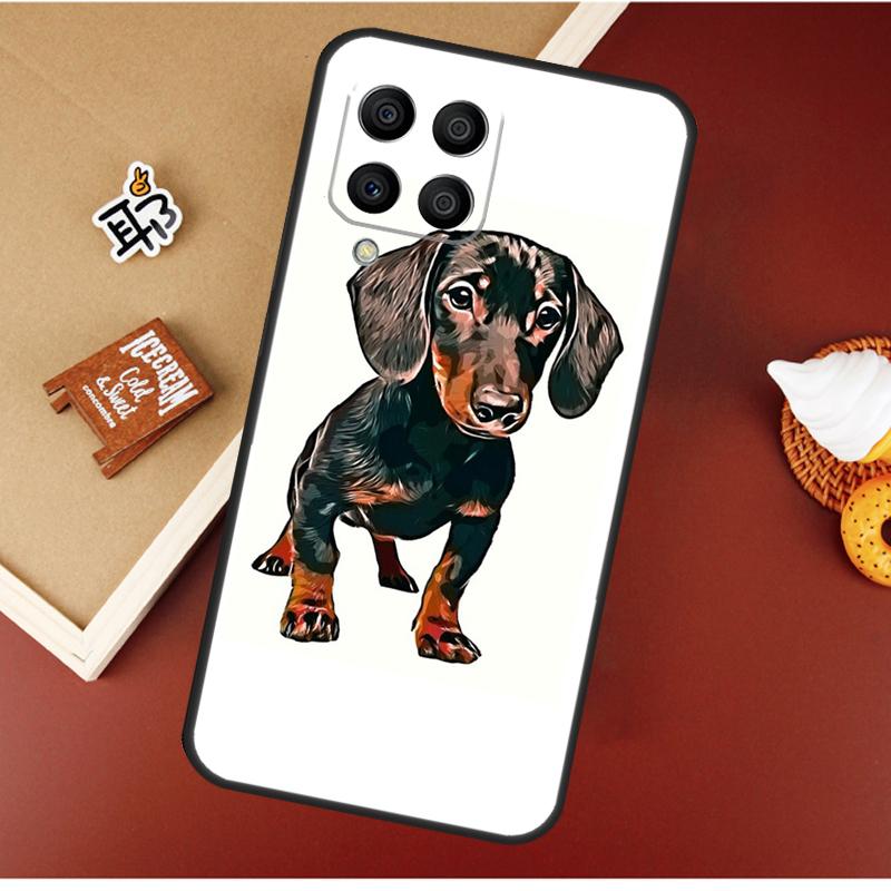 Dachshund Dackel Dog Case For Samsung Galaxy M16 M36 M56 M06 M52 M32 M12 M54 M34 M14 M35 M55 M15 M11 M31 M13 M53