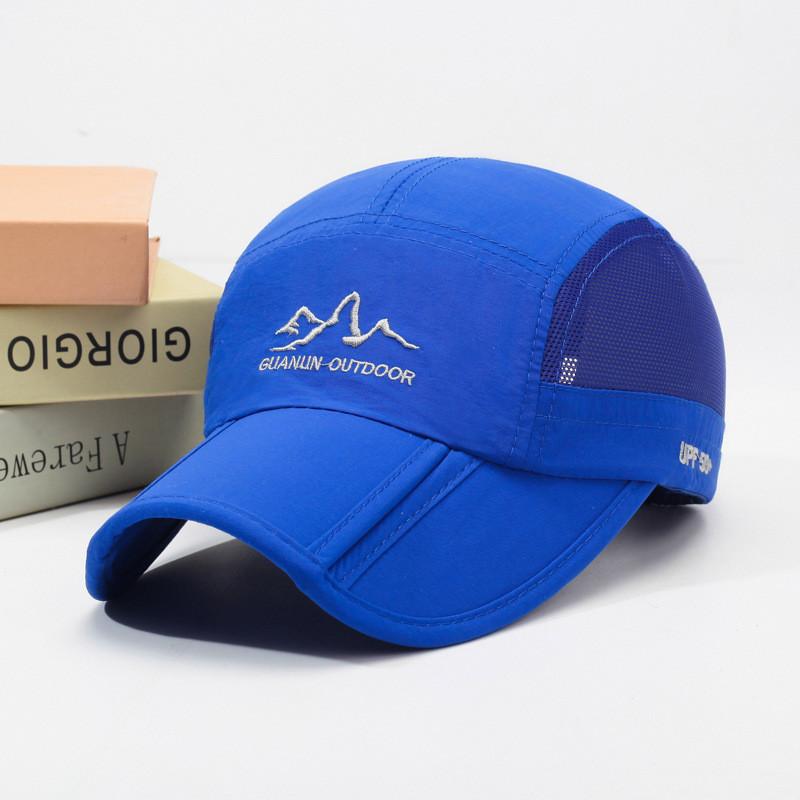 Cappellino da Baseball Pieghevole Estivo da Uomo e Donna con Ampia Visiera per la Corsa all'Aperto