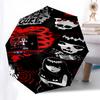 1pc Goth Gothic Automatic Open, Windproof, Compact Travel Umbrella, Gift for Birthday, Christmas, Business 93029