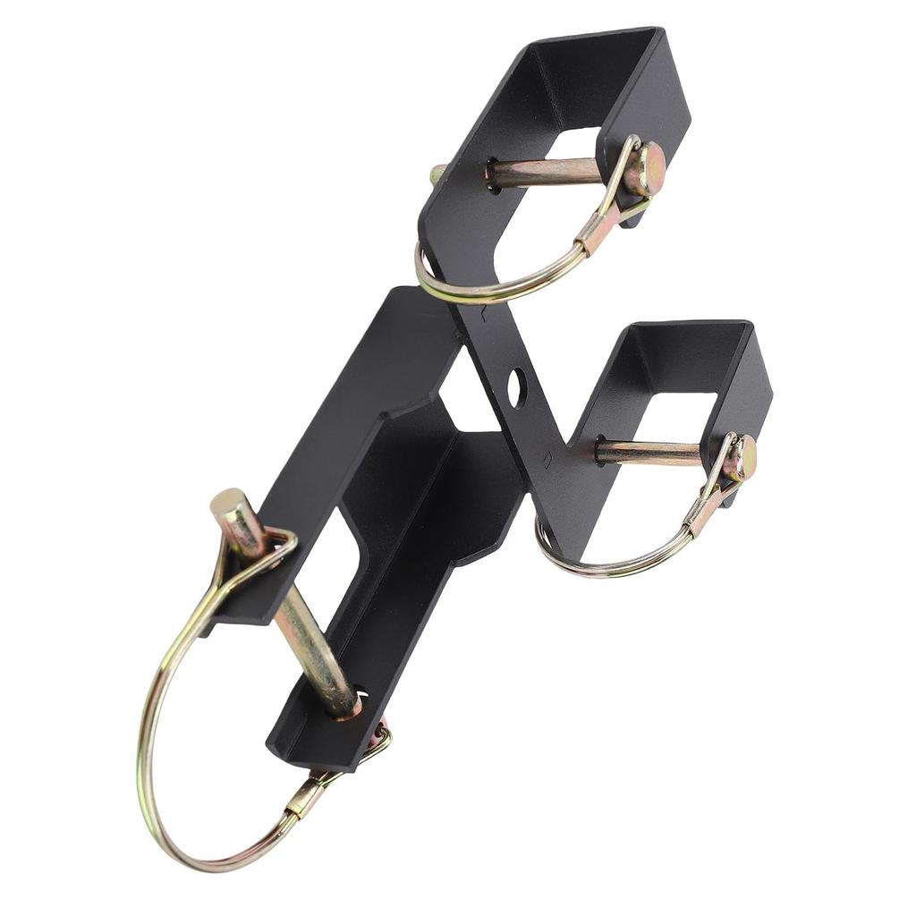 Mülltonnenkupplungshaken Kohlenstoffstahl Mülltonnen-Schlepphaken mit abnehmbarem Stift