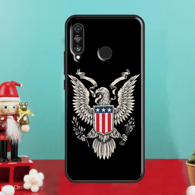 Flag American USA Flag For Huawei Nova 7i 8i 11i 12i 12s 9 10 SE Y90 Y60 Y70 Y72 Y61 Y91 P30 P40 Lite P60 Pro Case