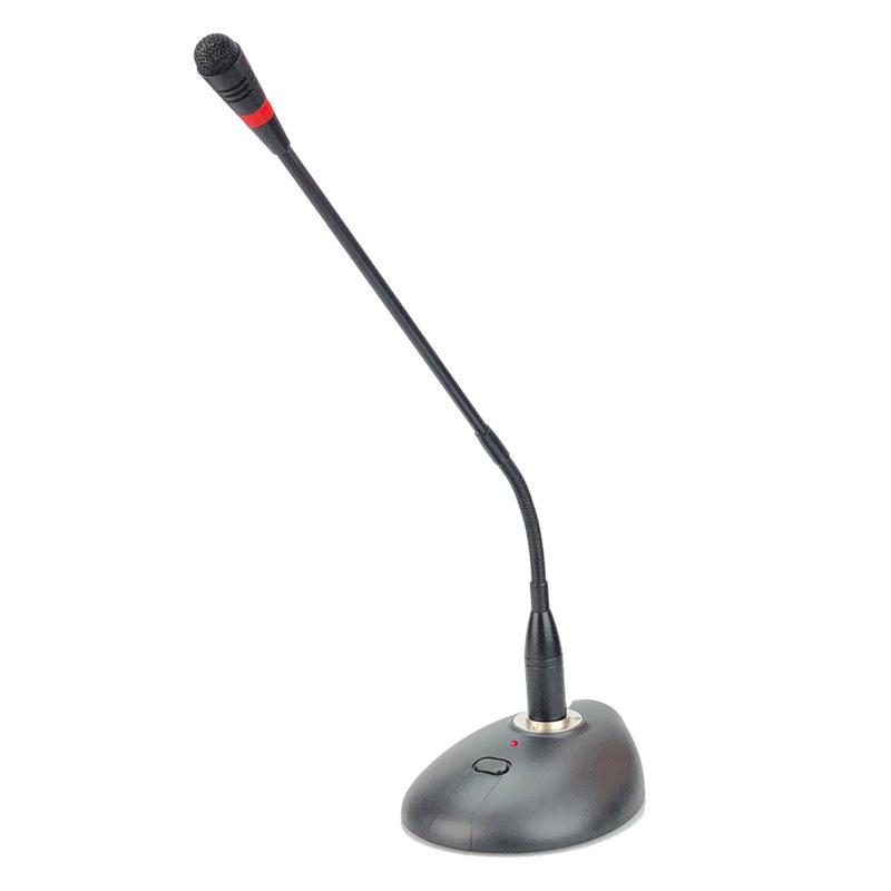 Professional Gooseneck Desktop Microphone for Conferences and Speeches