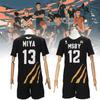 Character Haikyuu Anime Number Black Ball Suit Short Sleeve Shorts Cosplay