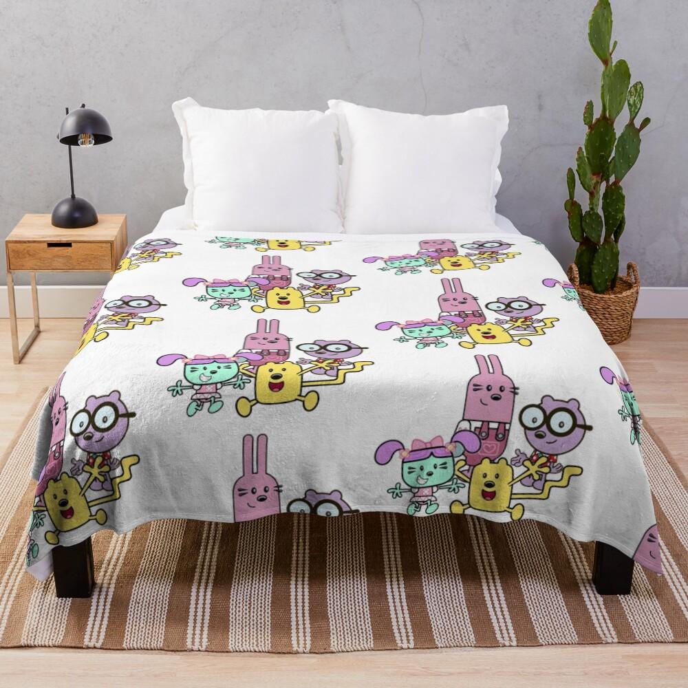 wubbzy and friends Throw Blanket