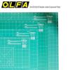 OLFA doppelseitige Schneidematte Schreibtischunterlage für Notizbücher, erweiterte Tisch-Buchmatte, Größen A1/A2/A3/A4.