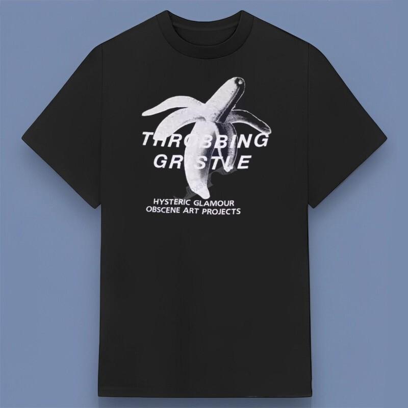 Throbbing Gristle Hysteric Glamour Obscene Art Project T-Shirt Vintage Gift S