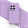 Candy Color Phone Case for OnePlus 11 11R 5G Soft Square Liquid Silicone Straight Edge Internal Flocking High Qualtiy Back Cover