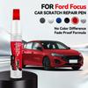 For Ford Focus 1998-2025 C170 C307 C346 C519 Paint Repair Pen Touch Up Scratch Remover DIY Auto Accessories Black White Red Blue