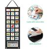 Large Black Visual Schedule Chart for Kids Chore with 92 Pcs Cards, Visual Behavioral Routine Tool for Toddlers, Daily Schedule Board Autism Learning