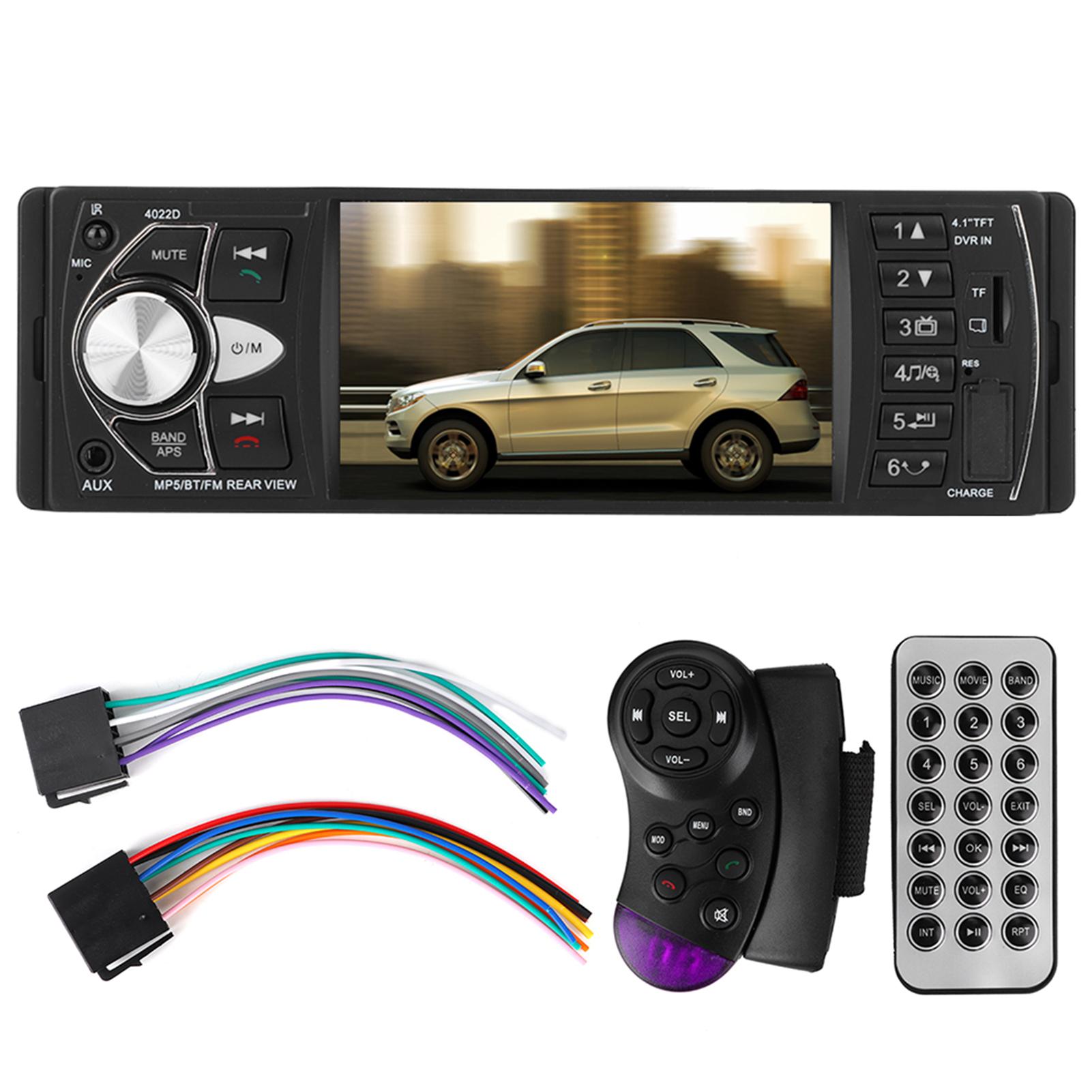 

4,1-дюймовый автомобильный FM-стерео MP5-плеер Handsfree с микрофоном Bluetooth