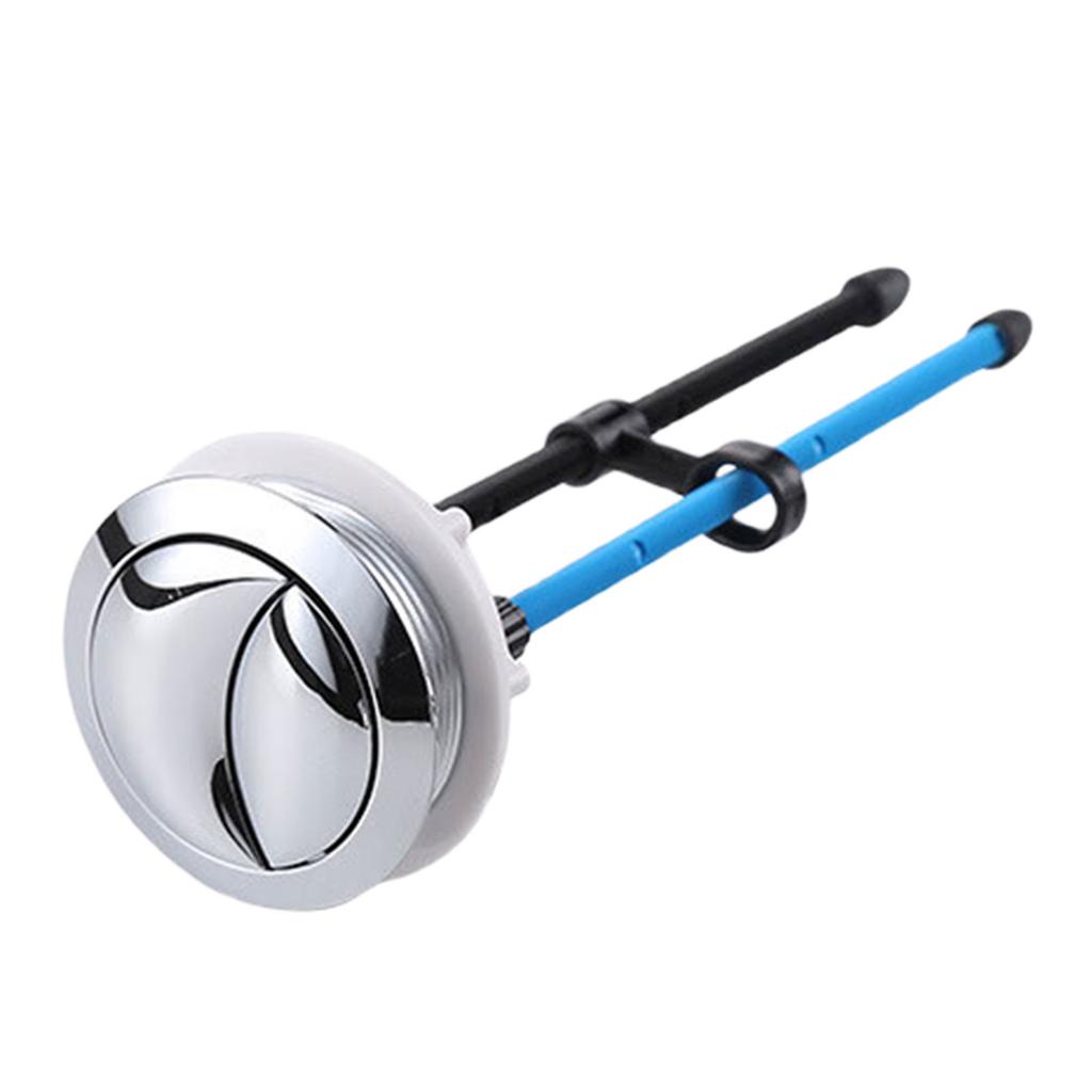 Dual Button Toilet Tank Parts Extended Toilet Tank Repair Tool Simple Install for Easy Installation & Silent Flushing