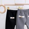 New Style Fleece-Lined Winter Leggings for Girls - Warm, Casual Long Pants WE576