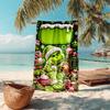 Christmas Gift Oscar Comedy Movie How the Grinch Stole Christmas soft beach towel outdoor camping vacation swinging beach scarf decorative blanket B11