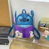 Stitch Plüschtier Tasche mit Canvas Innentasche für den täglichen Freizeitgebrauch