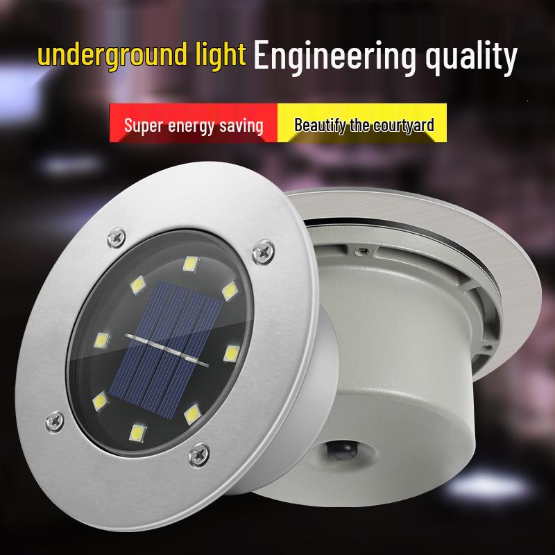 Solar Waterproof LED Garden Courtyard Light