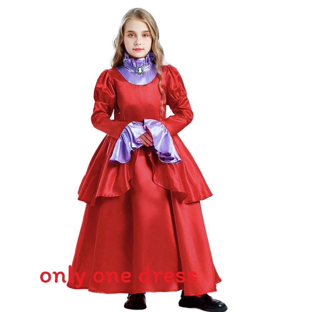 

Childrens Girl Princess Gown With Flexible Fabric For Stage Theatrical Performance 150