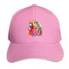 Parrot Baseball Cap Bobble Hat Icon Black Unisexs Big Size Hat Womens Hats Unisexs