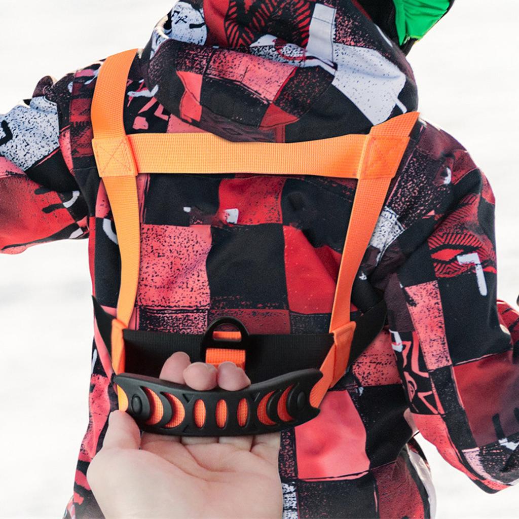 Kids Ski Harness High   Improve Learning Efficiency Wear Resistant Nylon Adjustment Ski Training Leash for Ice Skating