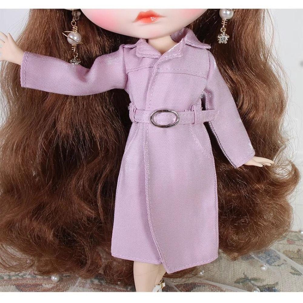 Handgemacht Puppen Windmantel Mantel Niedliche Puppen Oberbekleidung Kleidung für azone OB24 ICY DBS Puppen Für Blythe Puppen