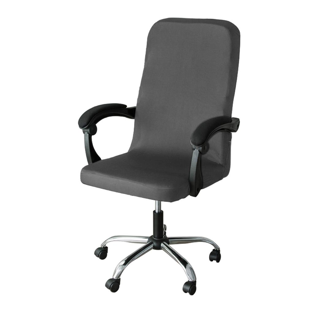Größen M/L Büro Stretch Spandex Stuhlhussen Schmutzabweisende Computer Sitz Stuhlhussen Abnehmbare Büro Sitz Stuhl Überzüge