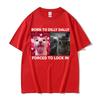 Vintage Fashion Born To Dilly Dally Forced To Lock In Funny Cat Meme T-shirts Men Women Casual Cotton Short Sleeve T Shirts