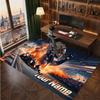 Max Verstappen Personalized Crystal Velvet Carpet, Customized Name Text Soft Anti‑Slip Rug for Living Room Bedroom