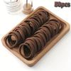 High elastic hair loop French style thick Women's hair rope graduation gift