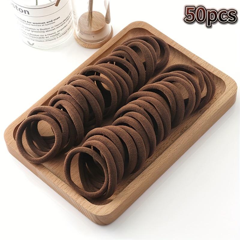 High elastic hair loop French style thick Women's hair rope graduation gift