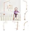 Wooden Baby Mobile Crib Holder Sturdy And Versatile Design**