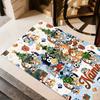 Halloween Sports Party Customize Your Name Floor Rug Office Rug Perfect for Study room Entryway Balcony Decorate room Anti-slip Rug Decorate Offices