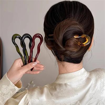 U-Shaped Hair  Acrylic Hairpin