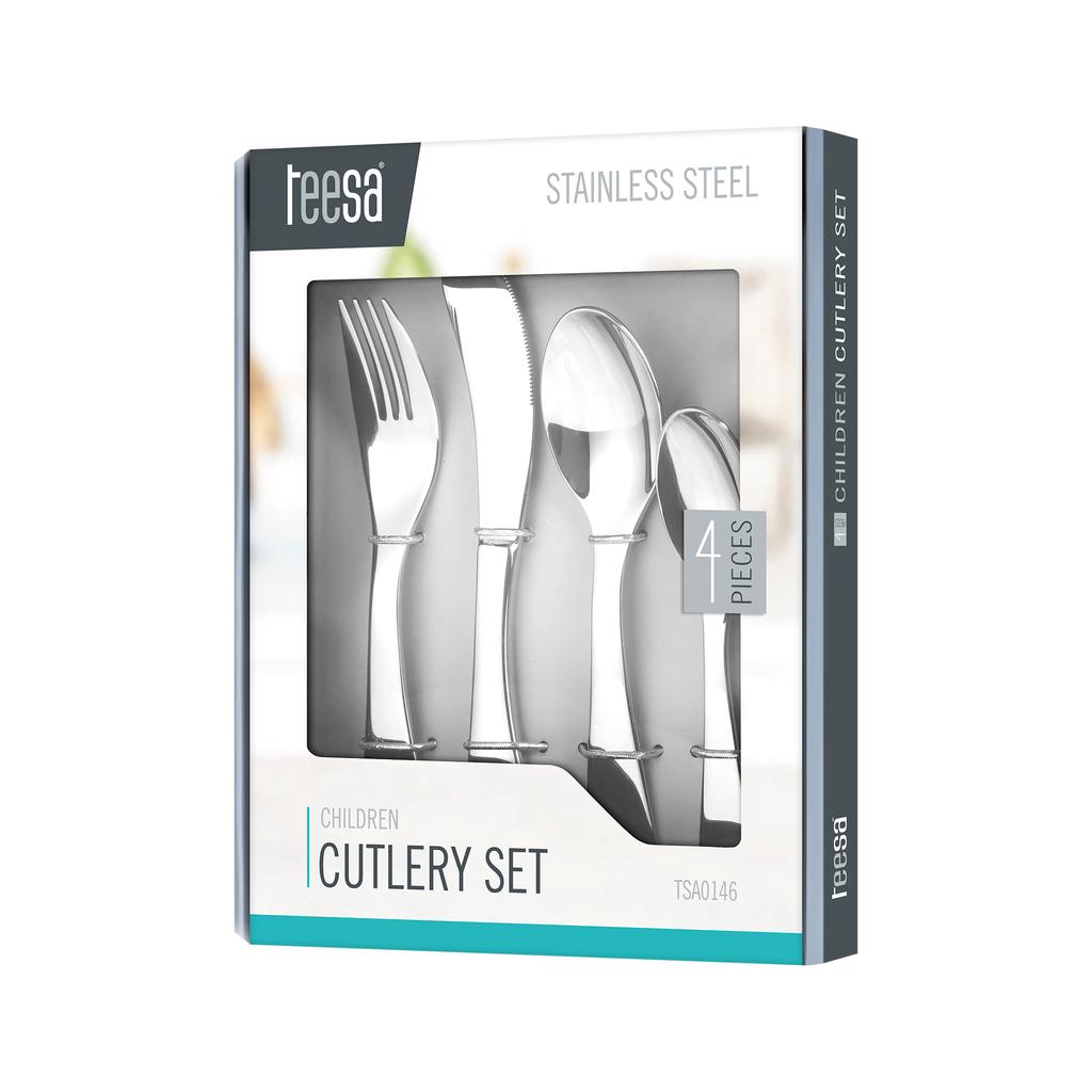 Children's Cutlery Set, 4 Pieces, Teesa Tableware