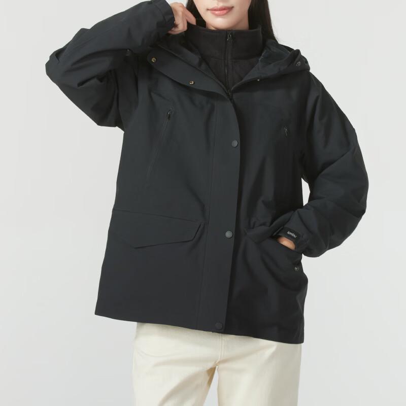 Women's Winter Urban Outdoor 3-in-1 Fleece Jacket