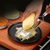 Lemon Zester With Fine Blades Lightweight Cheese/Vegetable Grater Solid Wood Handle Design - Rust-Resistant Durable