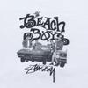 Stussy The Beach Boys Portrait Short Sleeve American Vintage T-Shirt Unisex Tops White 3903704