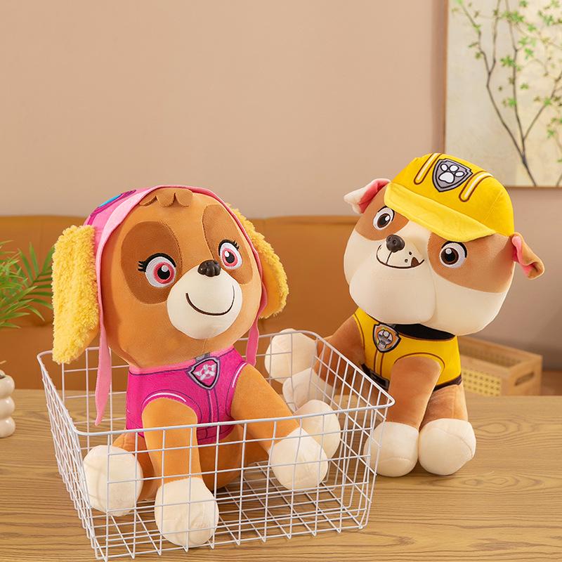 Paw Patrol Action Plush Toy Set: Cute Dog Dolls - Perfect for Children's Birthday Gifts