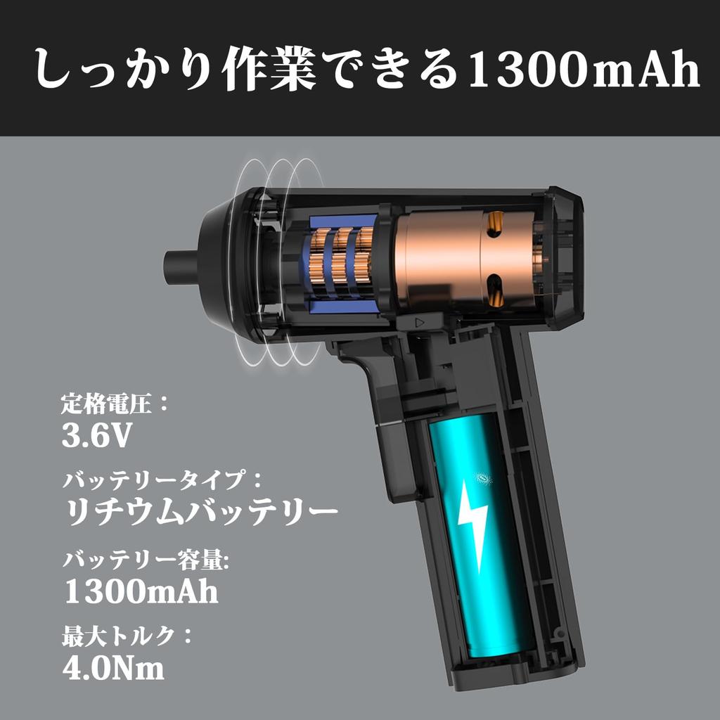 PENDORA PENDORA 37E Electric Impact Electric Precision Screwdriver Watch and Glasses Tool Set with Bright DIY Series Screwdriver, 37-in-1 Driver,