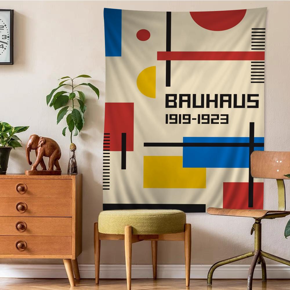 

Century Modern Bauhaus Tapestry Anime Tapestry Hanging Tarot Hippie Wall Rugs Dorm Wall Hanging Sheets 74x94cm(29x37in)