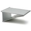 SHELF ALUMINUM PROFILE MATTE SILVER 100mm LENGTH 100